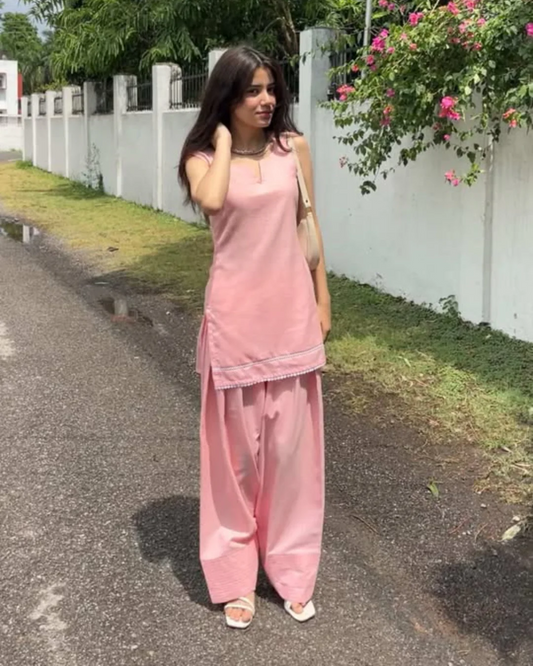 Kayra baby pink Farshi Set