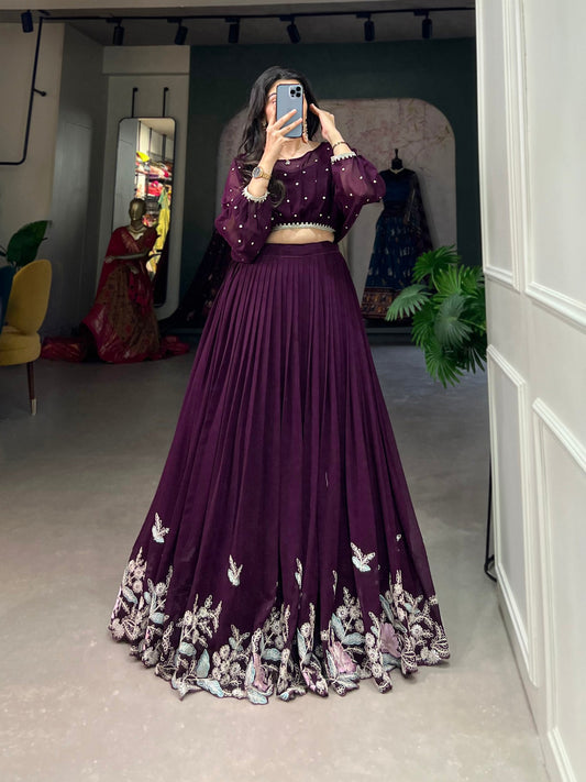 Flaunt Your Flair with Georgette Co-ord Set