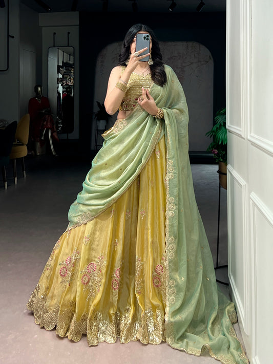 Sunlit Grace Lehenga