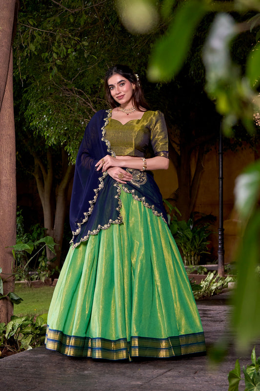 Kanchipuram Silk Lehenga