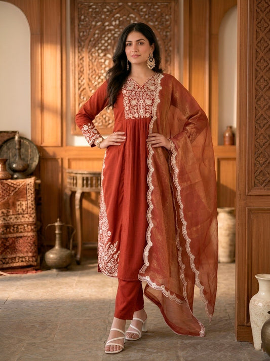 Feel the finesse of Maska cotton stitched in style